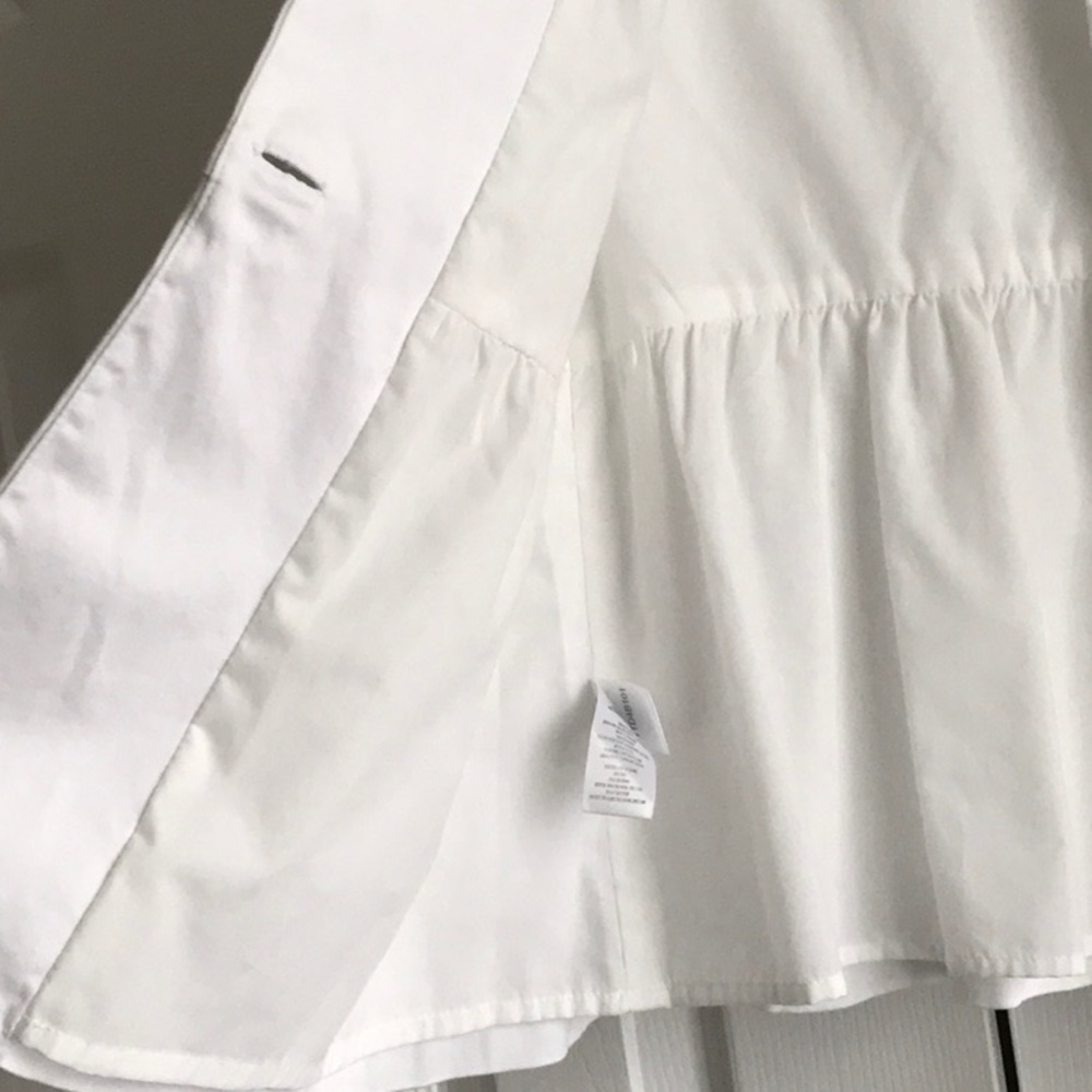 Bcbgeneration Puff Sleeve Top Jacket Lined Cotton - image 7